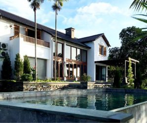 Homestay Green Hill villa Ba Vì, Hà Nội (4 phòng ngủ), bể bơi riêng, sân bóng đá, bóng rổ…